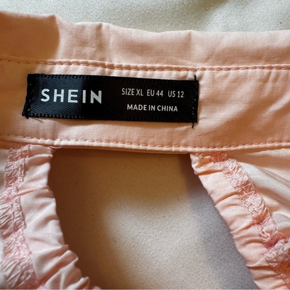 Stylish Shades of Pink Women’s Shein Blouses Sz XL -Lot of 3 - Picture 11 of 11